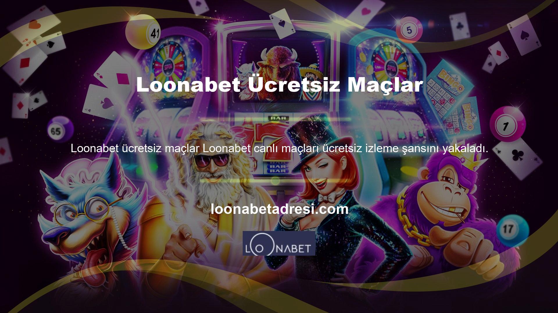 Loonabet web sitesindeki oyunları gerçek zamanlı olarak izlemek için abone olmanız, aylık veya yıllık ücretler ödemeniz veya tanımadığınız her oyun için ödeme yapmanız gerekir